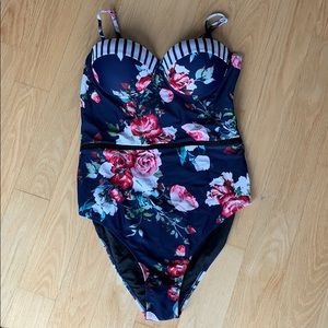 One piece bathing suit